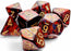 Scarab 7-Piece Mega-Hedral Dice Set Blue Blood With Gold (CHX22419)