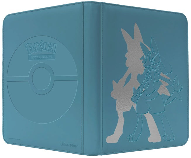 Ultra Pro 9-Pocket Zippered Pro-Binder Pokemon Elite Series Lucario