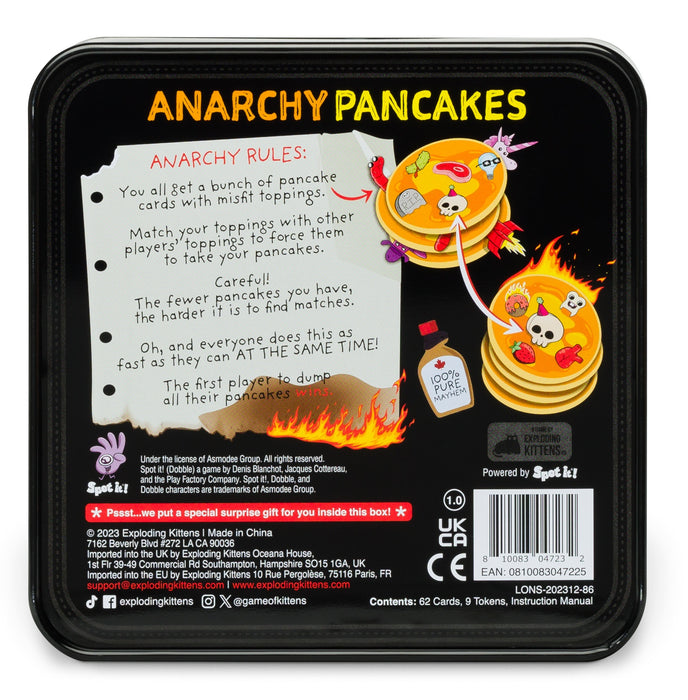 Anarchy Pancakes Tin Edition