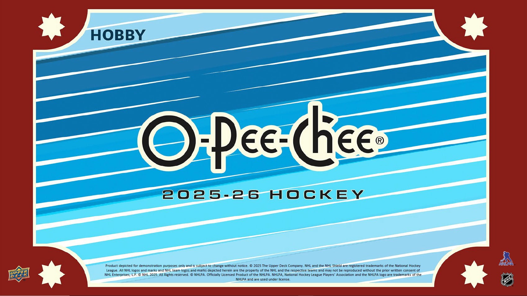 2025/26 O-Pee-Chee NHL Hockey Hobby Box/Case PRE ORDER - Pastime Sports & Games