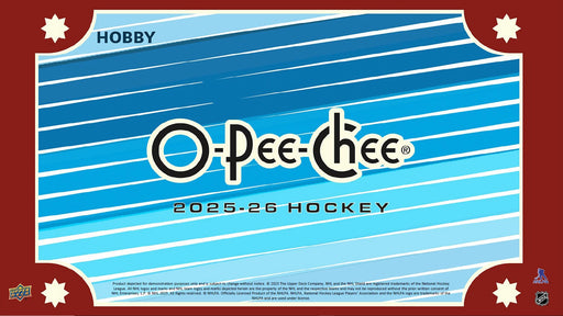 2025/26 O-Pee-Chee NHL Hockey Hobby Box/Case PRE ORDER - Pastime Sports & Games