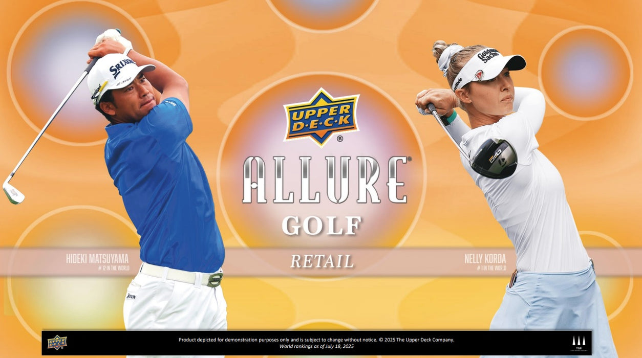 2026 Upper Deck Allure Golf Blaster Box/Case - Pastime Sports & Games