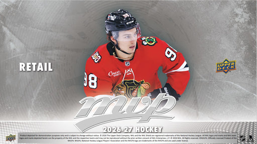 2026/27 Upper Deck MVP NHL Hockey Retail Box/Case - Pastime Sports & Games