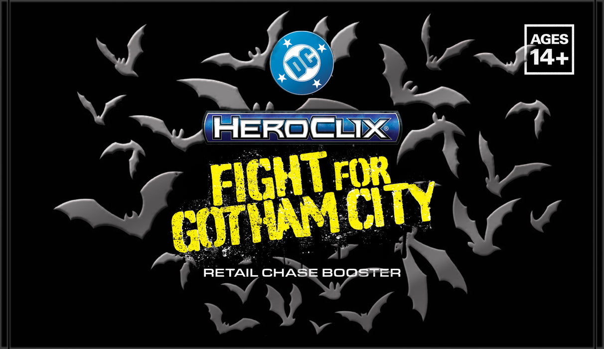 DC Heroclix Fight For Gotham City Retail Chase Booster - Pastime Sports & Games