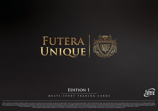 2026 Futera Multi-Sport Unique Edition 1 Hobby Box PRE ORDER - Pastime Sports & Games