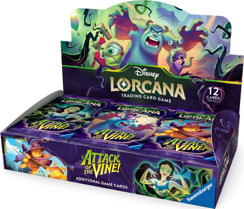 Disney Lorcana Attack of the Vines! Booster Box/Case - Pastime Sports & Games