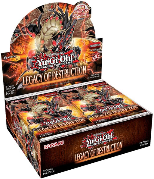 Yu-Gi-Oh! Legacy Of Destruction Booster Box - Pastime Sports & Games