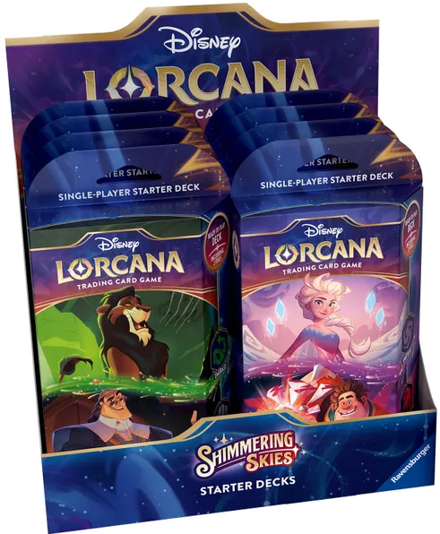 Disney Lorcana Shimmering Skies Starter Decks Pastime Sports & Games Disney Lorcana Shimmering Skies Starter Decks Pastime Sports & Games