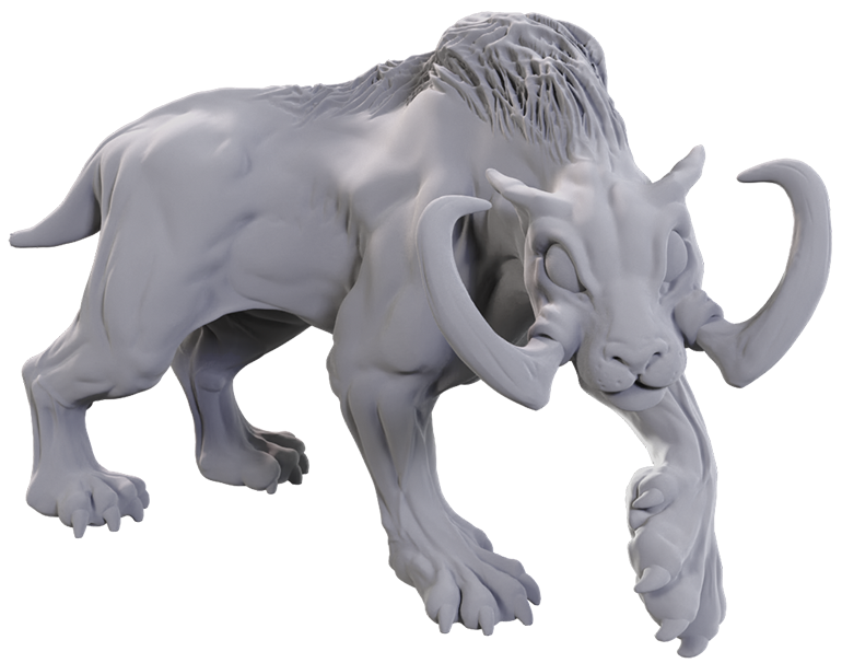 Critical Role Unpainted Miniatures Moorbounder - Pastime Sports & Games