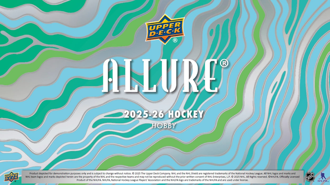 2025/26 Upper Deck Allure NHL Hockey Hobby Box/Case PRE ORDER - Pastime Sports & Games