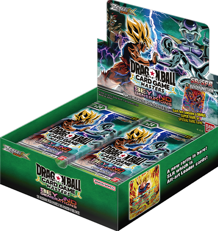 Dragon Ball Super Masters Beyond Generations Booster Box - Pastime Sports & Games