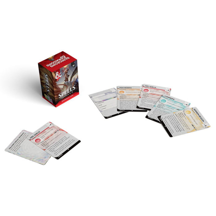 Dungeons & Dragons Trove Spells 3 Levels 4-5 Reference Cards