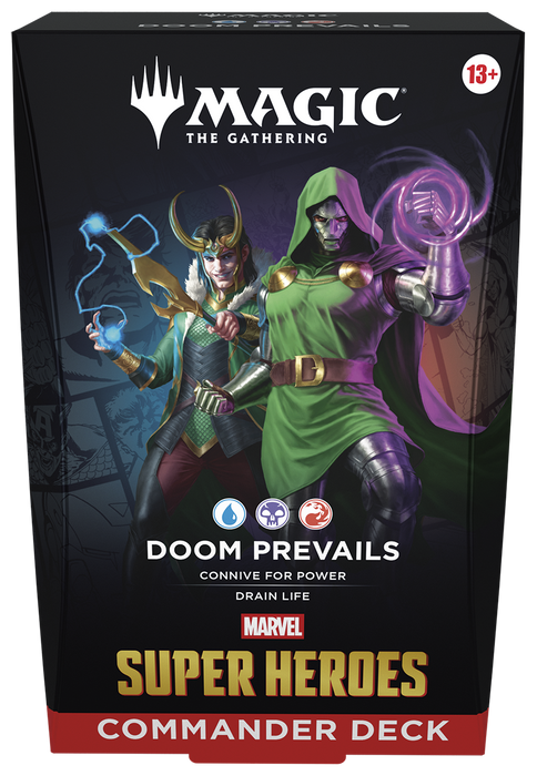 Magic The Gathering Marvel Super Heroes Commander Deck/Case - Pastime Sports & Games