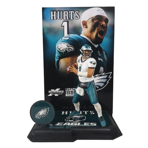 Jalen Hurts Philadelphia Eagles 7" NFL Posed Figure - Pastime Sports & Games