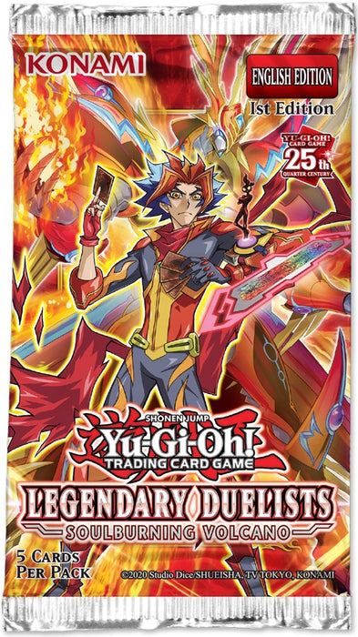 Yu-Gi-Oh! Legendary Duelists Soulburning Volcano Booster Box - Pastime Sports & Games