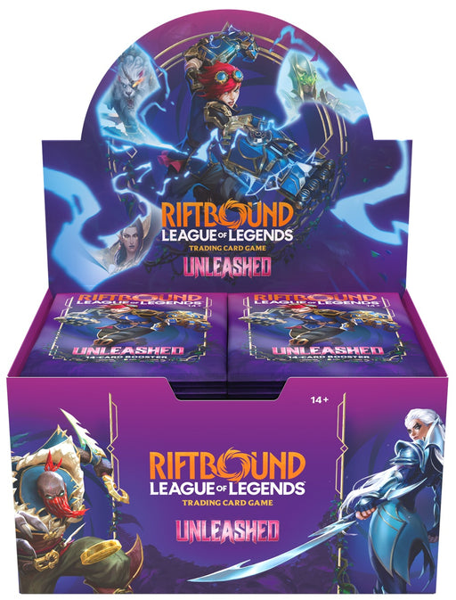 Riftbound League Of Legends Unleashed Booster Box/Case - Pastime Sports & Games