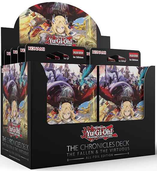 Yu-Gi-Oh! The Chronicles Deck The Fallen & The Virtuous PRE ORDER - Pastime Sports & Games