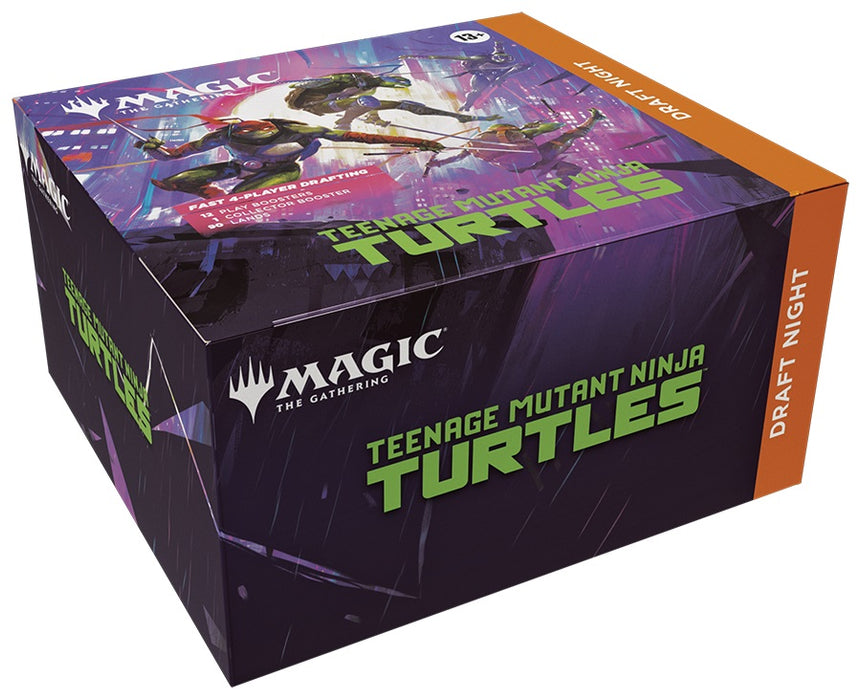 Magic The Gathering Teenage Mutant Ninja Turtles Draft Night Box/Case - Pastime Sports & Games