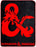 Dungeons & Dragons Logo Fleece Throw Blanket
