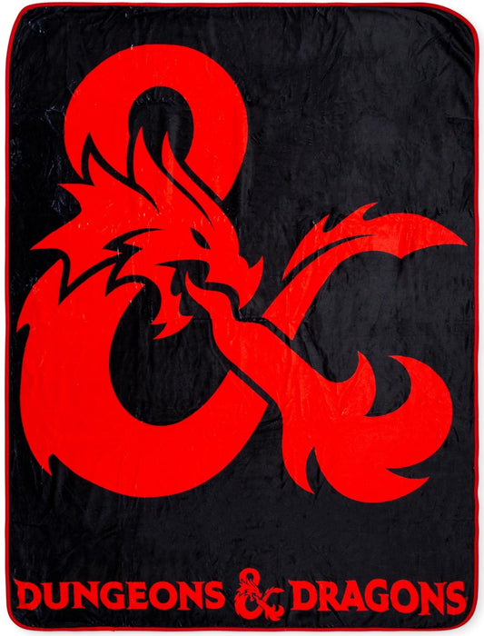 Dungeons & Dragons Logo Fleece Throw Blanket