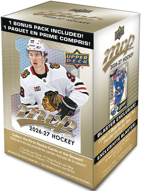 2026/27 Upper Deck MVP NHL Hockey Blaster Box/Case PRE ORDER