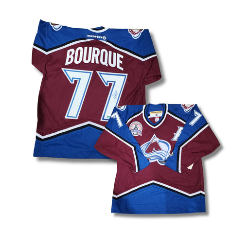 Ray Bourque Autographed Colorado Avalanche Vintage Koho Hockey Jersey - Pastime Sports & Games