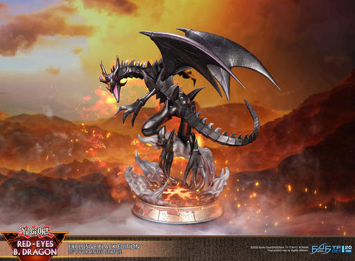 First 4 Figures Yu-Gi-Oh! Red Eyes B. Dragon Black Edition - Pastime Sports & Games