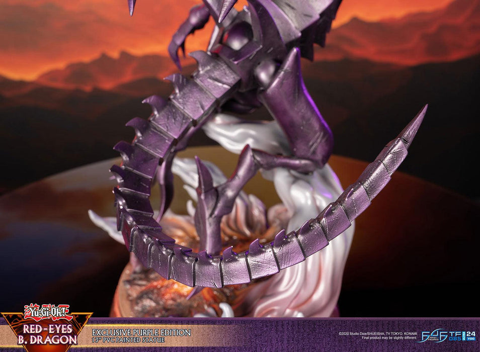 First 4 Figures Yu-Gi-Oh! Red Eyes B. Dragon Purple Edition - Pastime Sports & Games