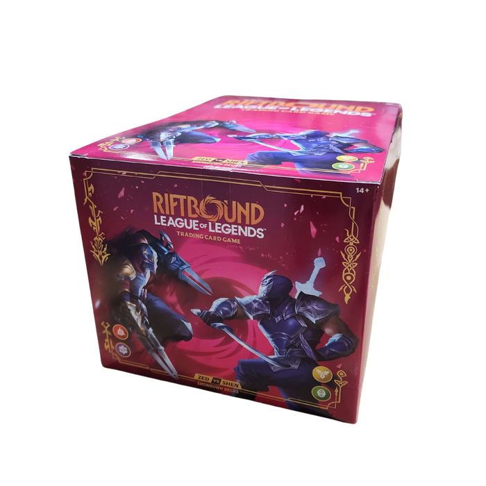 Riftbound League Of Legends Vendetta Zed VS Shen Showdown Deck