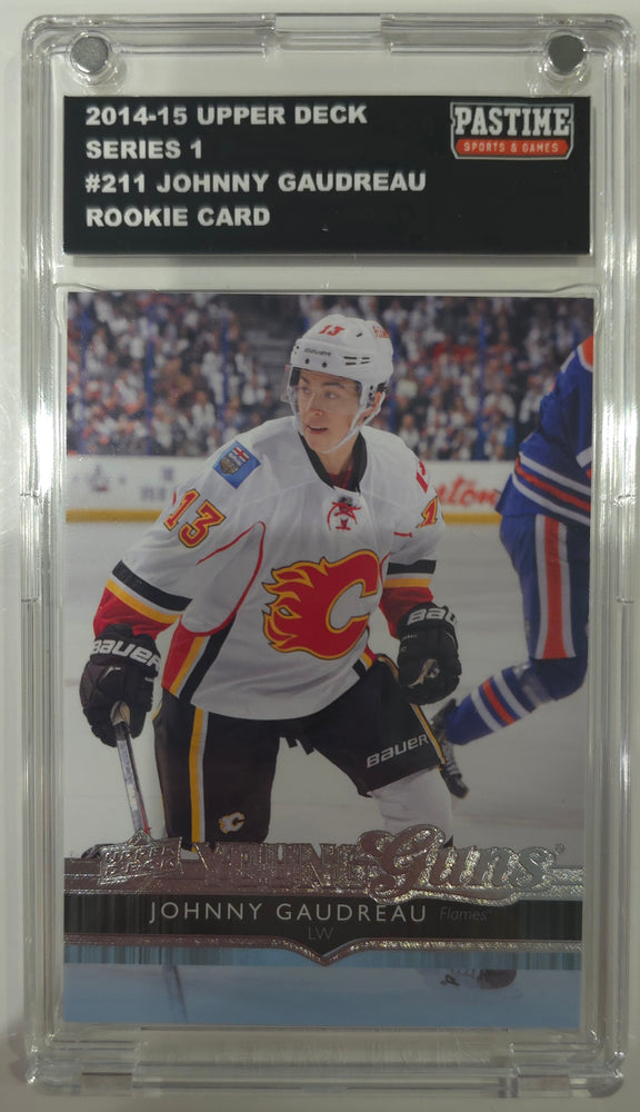 Johnny Gaudreau 2014-15 Young Guns Rookie Card #211 Encased in Magpro - Pastime Sports & Games