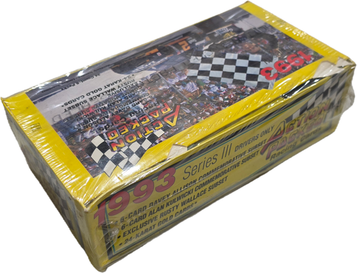 1993 Action Packed Racing Cards Series 3 Driver Only Hobby Box