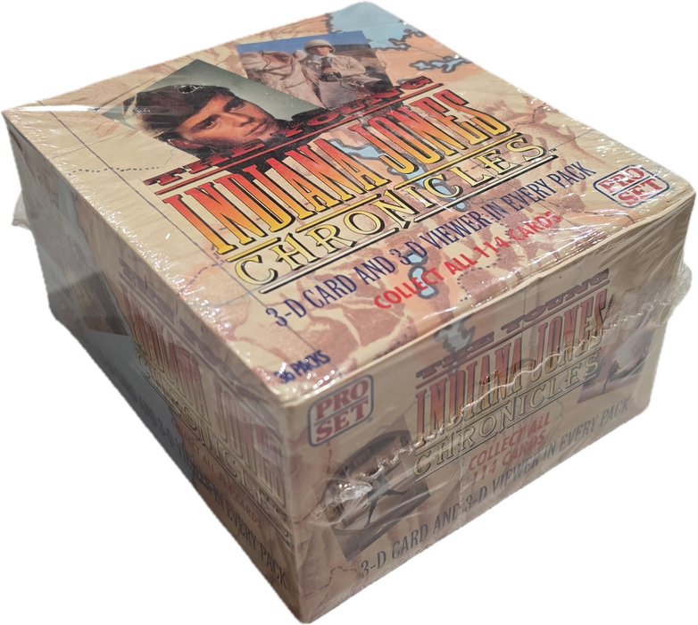 1992 Pro Set The Young Indiana Jones Chronicles Photo Card Box