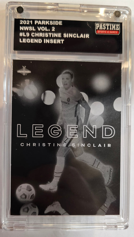 Christine Sinclair 2021 NWSL Volume 2 Legend Insert Encased in Magpro - Pastime Sports & Games