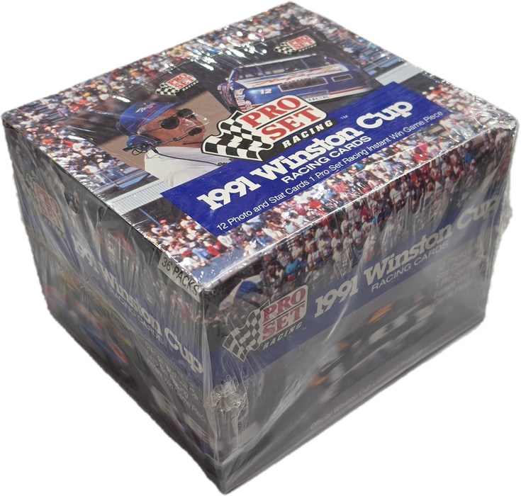 1991 Pro Set Winston Cup Racing Hobby Box