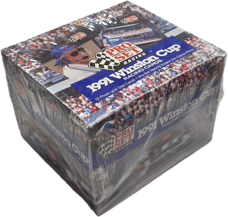 1991 Pro Set Winston Cup Racing Hobby Box