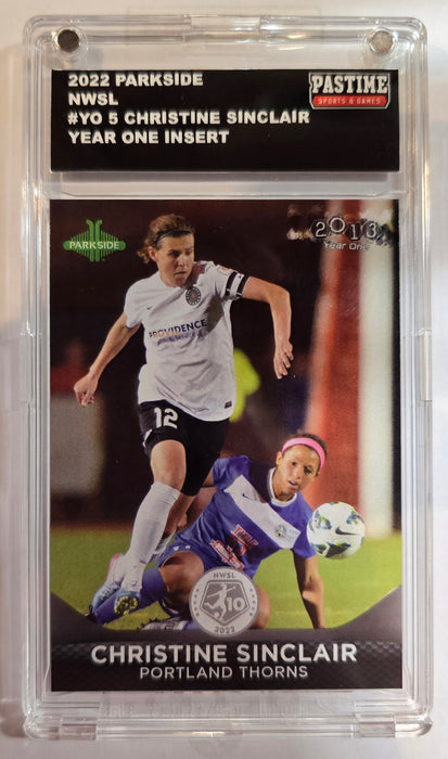 Christine Sinclair 2022 Parkside Year One Insert Encased in Magpro - Pastime Sports & Games