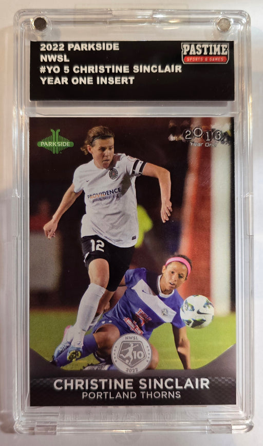Christine Sinclair 2022 Parkside Year One Insert Encased in Magpro - Pastime Sports & Games