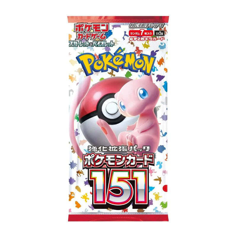 Pokemon 151 (SV2a) Japanese Booster Pack/Box– Pastime Sports & Games