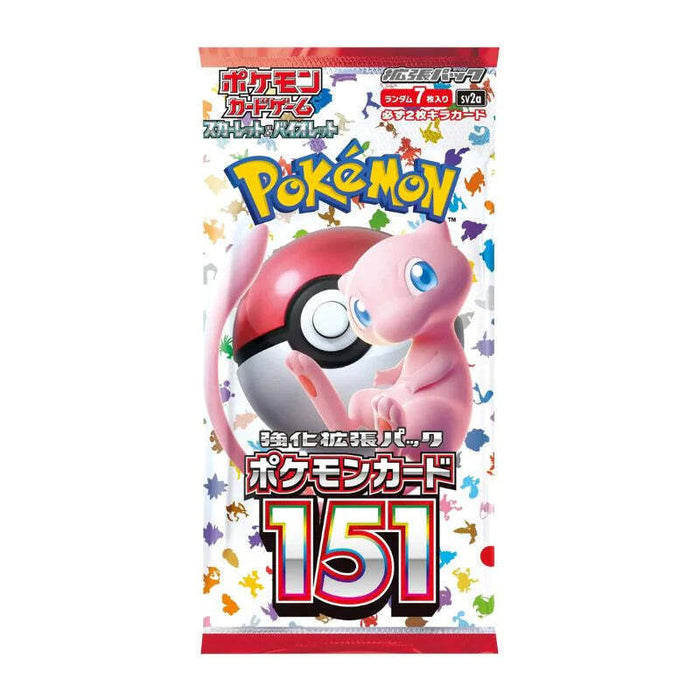 Pokemon 151 Japanese Booster (SV2a) Pack/Box - Pastime Sports & Games