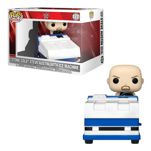 Funko Pop! Rides WWE "Stone Cold" Steve Austin with Ice Machine #122 - Pastime Sports & Games