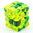 Gemini 36-Piece Dice Set Green Yellow/Silver - Pastime Sports & Games