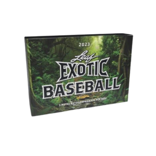 2023 Leaf Exotic Baseball Hobby Box - Pastime Sports & Games