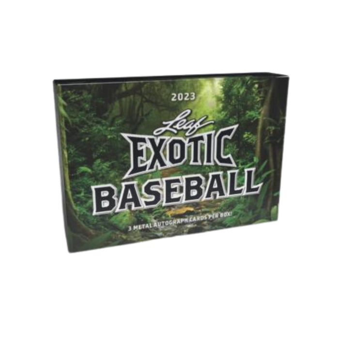 2023 Leaf Exotic Baseball Hobby Box - Pastime Sports & Games