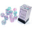 Nebula 12-Piece Dice Set Wisteria/White
