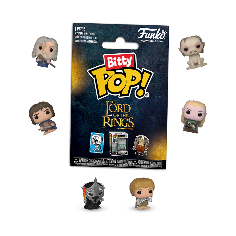Funko Bitty Pop! Blind Bags The Lord Of The Rings - Pastime Sports & Games