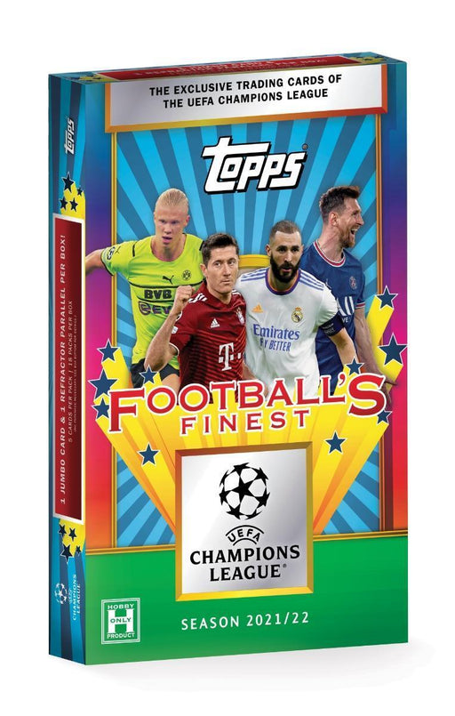 2021/22 Topps Finest League Flashbacks UEFA Champions League Hobby Box / Case SALE!