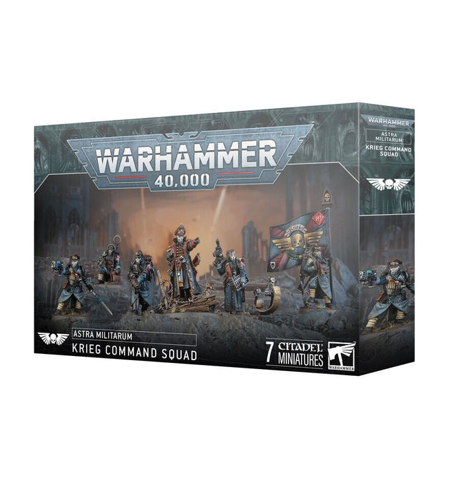 Warhammer 40,000 Astra Militarum Krieg Command Squad (47-72) - Pastime Sports & Games