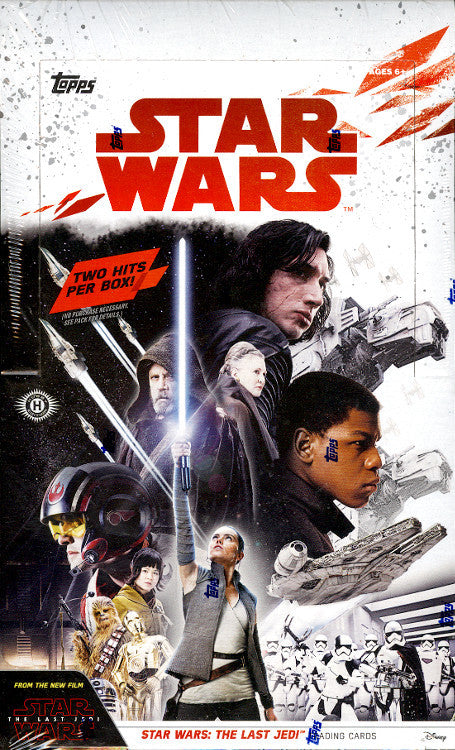 2017 Star Wars The Last Jedi Hobby Box/Case - Pastime Sports & Games