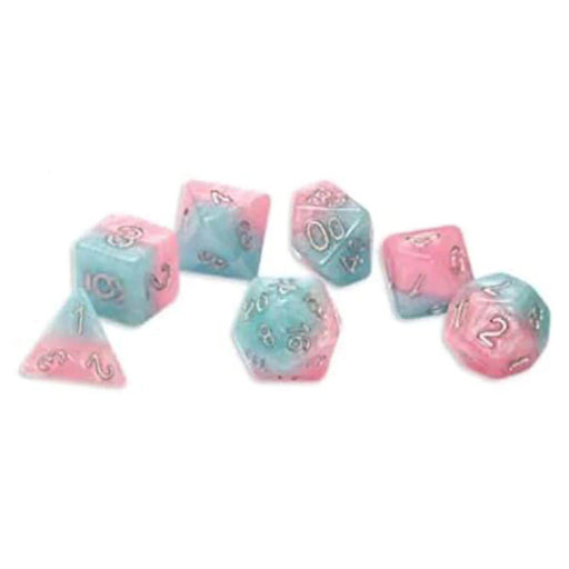 Mighty Tiny Dice 7-Piece RPG Dice Set Baby Dice - Pastime Sports & Games