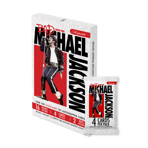2025 Super Products Michael Jackson Bad World Tour Keepsake Premier Collection Hobby Box - Pastime Sports & Games
